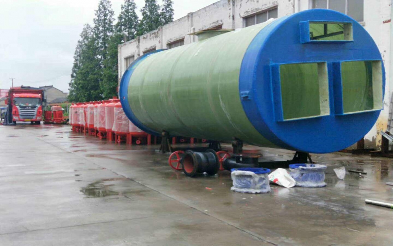 一体化玻璃钢泵站